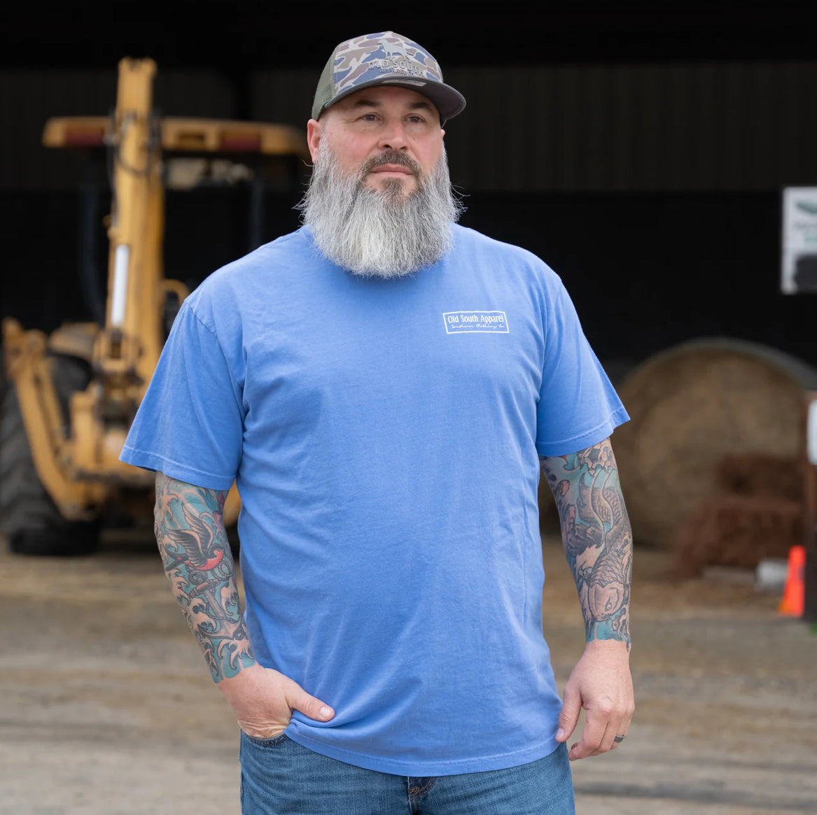 18 Wheeler - Short Sleeve - Flo Blue