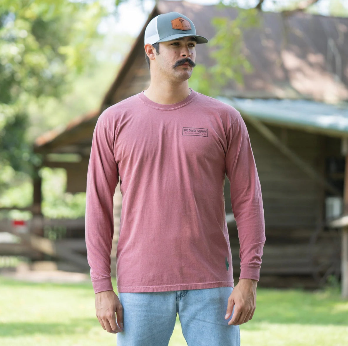 Late Nights Maroon - Long Sleeve