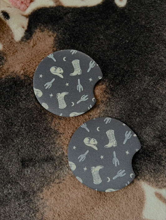 Midnight Cowboy-Car Coasters
