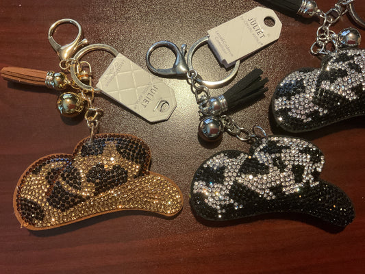 Cowboy hat key chain