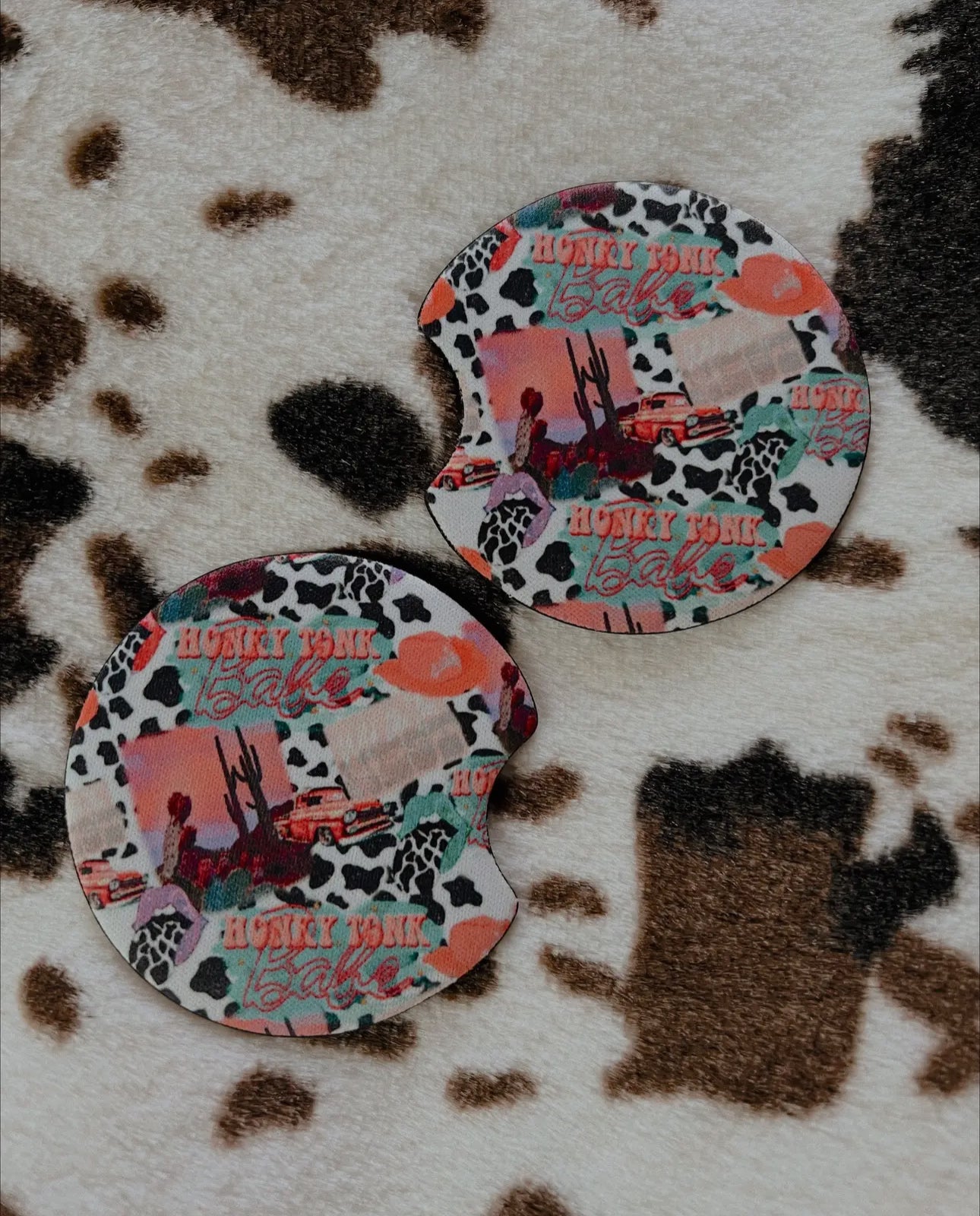 Honky Tonk-Car Coasters