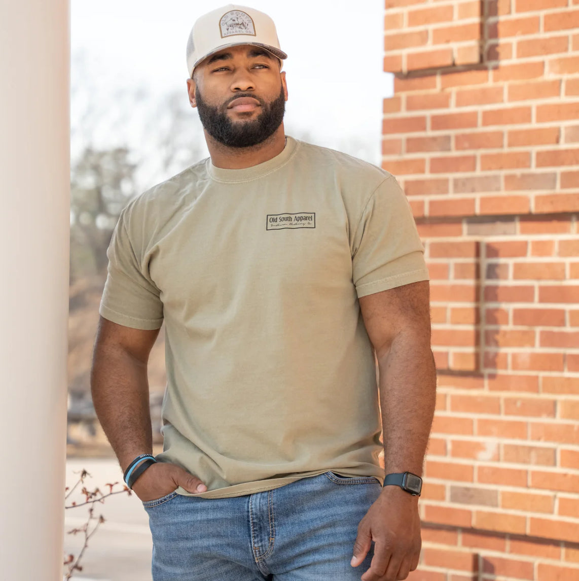 Rainbow Trout - Short Sleeve - Khaki